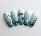 Sail Away (CjS-162) - CJS Medium Stamping Plate